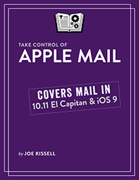 Take Control of Apple Mail cover