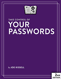 Take Control of Your Passwords cover